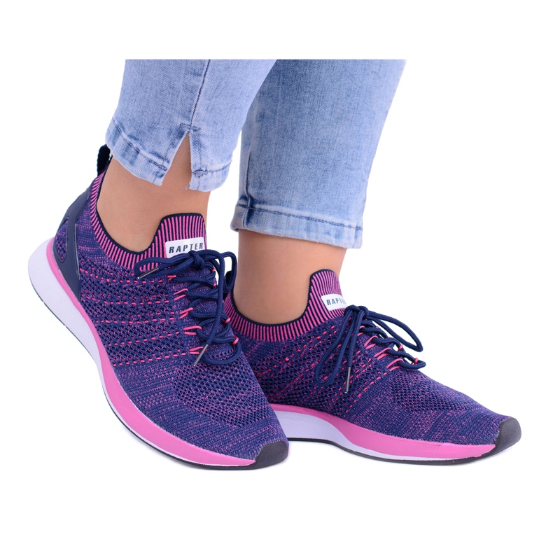 Vices Chaussures de sport légères violettes pour femmes Sestro Vices Chaussures de sport légères violettes pour femmes Sestro