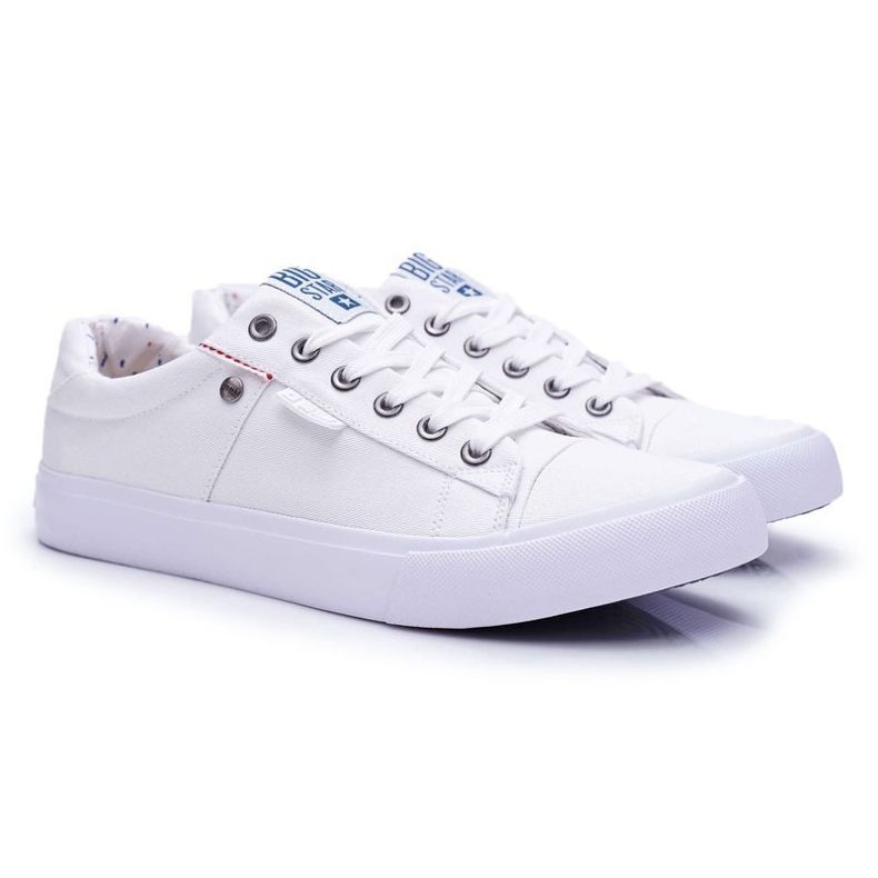 Baskets Homme Big Star Blanc AA174097 blanche