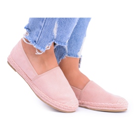 Espadrilles Femme Estelle Rose Poudré
