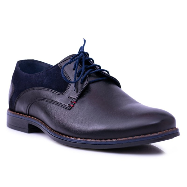 Chaussures Zinedine Nikopol en cuir noir pour hommes le noir Chaussures Zinedine Nikopol en cuir noir pour hommes le noir