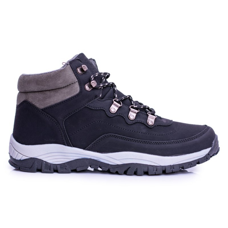 Chaussures de randonnée Smith's Duran noires chaudes pour hommes le noir