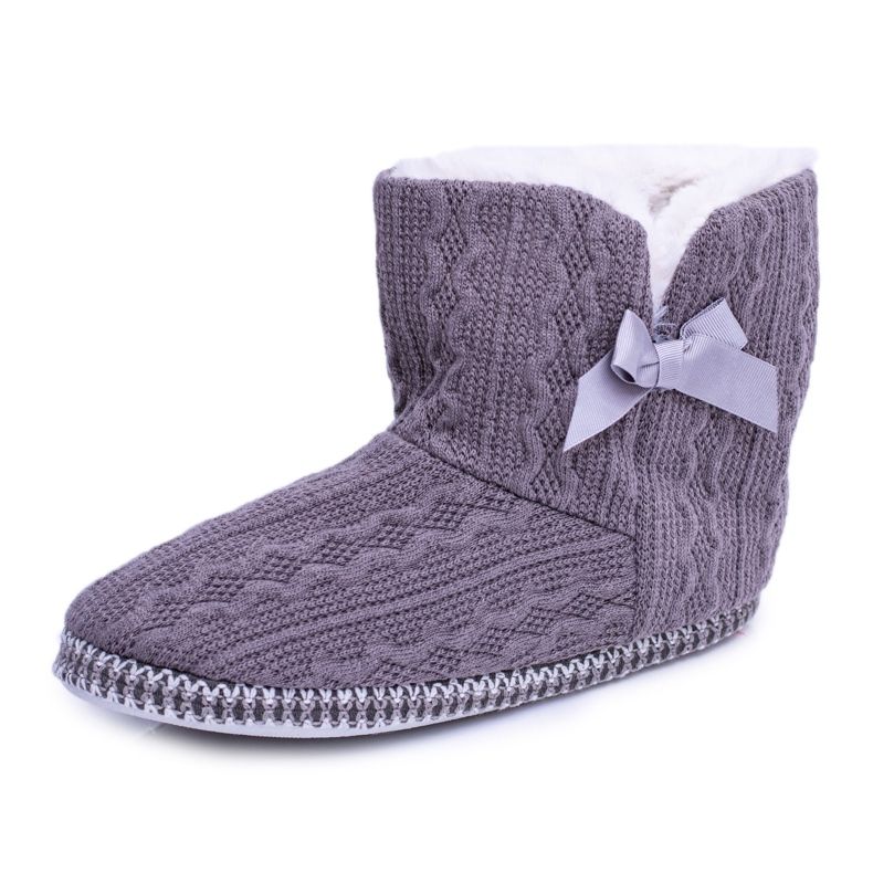 Vinceza Bottes pour femmes chaudes grises domestiques Duffy