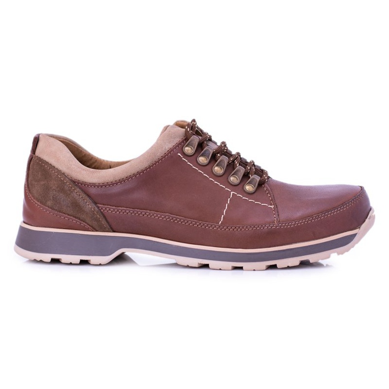 KOMODO Chaussures Richelieu Homme Marron Outdoor Ivar brun