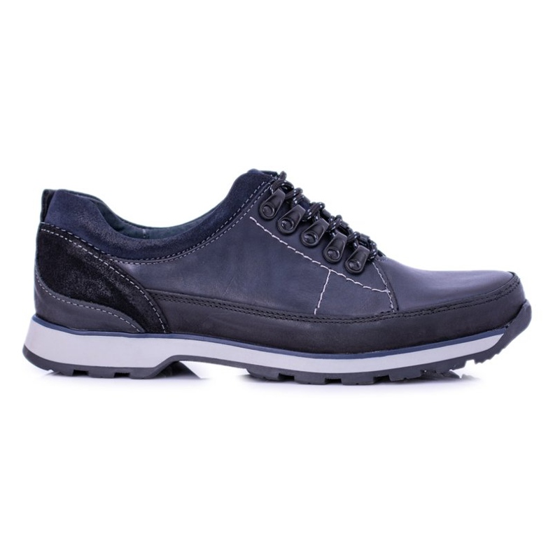 KOMODO Chaussures Brogues Homme Bleu Marine Outdoor Ivar2