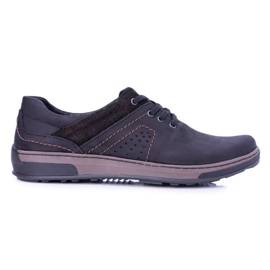 KOMODO Chaussures décontractées Ventrillo pour hommes noires