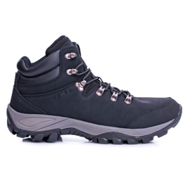 EVE Chaussures de Trekking Chaudes Homme Noir Jax