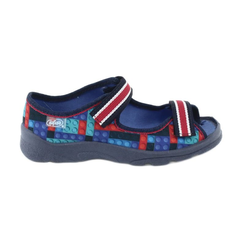 Chaussures enfant Befado 969X153 bleu marin bleu multicolore