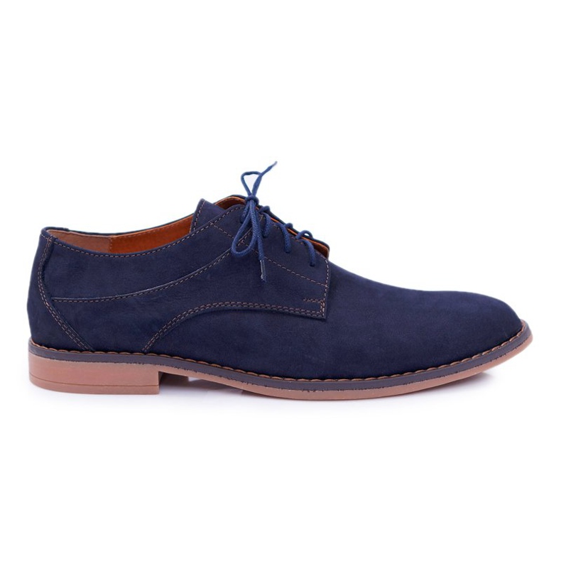 Bednarek Polish Shoes Chaussures Richelieu Homme Bednarek Nubuck Marine Atletos bleu