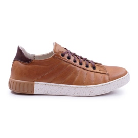 Bednarek Polish Shoes Chaussures Richelieu Homme Bednarek Cuir Sports Semelle Plate Marron Geos brun Bednarek Polish Shoes Chaussures Richelieu Homme Bednarek Cuir Sports Semelle Plate Marron Geos brun