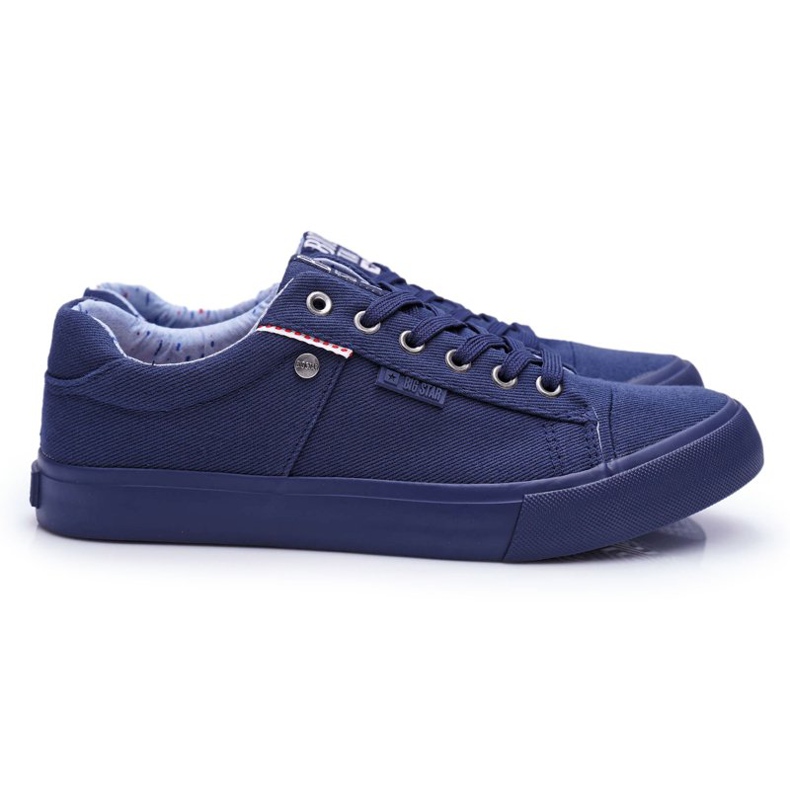 Baskets Homme Big Star Bleu Marine AA174094