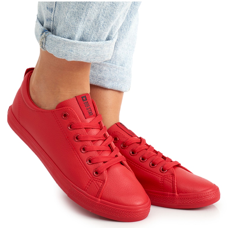 Baskets Femme Big Star Rouge DD274686 Baskets Femme Big Star Rouge DD274686