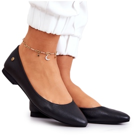 Ballerines Femme Maciejka Cuir Noir 04100