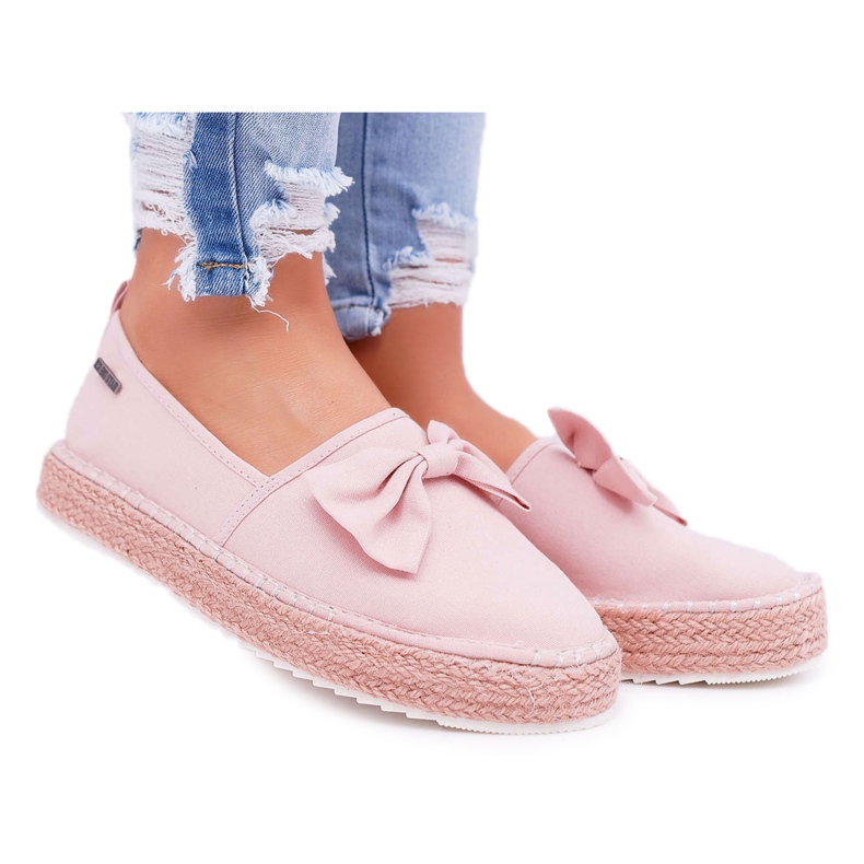 Espadrilles Femme Matière Big Star Rose DD274785 Espadrilles Femme Matière Big Star Rose DD274785