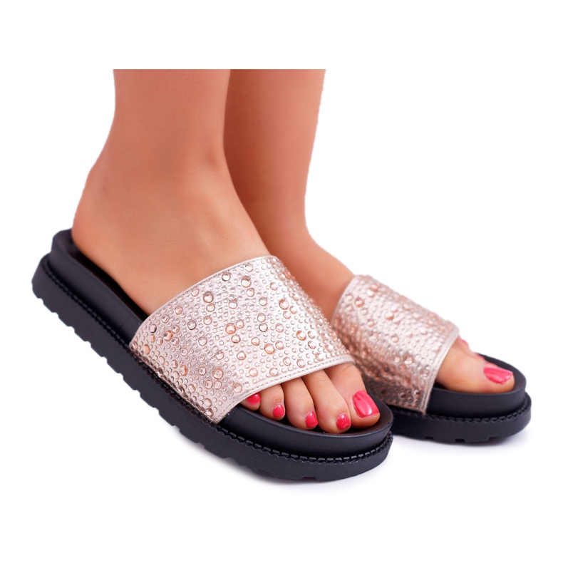 Chaussons Femme Avec Oxyde De Zirconium Champagne XTI 48821 rose Chaussons Femme Avec Oxyde De Zirconium Champagne XTI 48821 rose