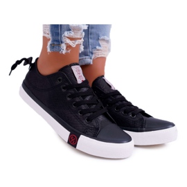 Baskets Femme Cross Jeans Noir DD2R4060