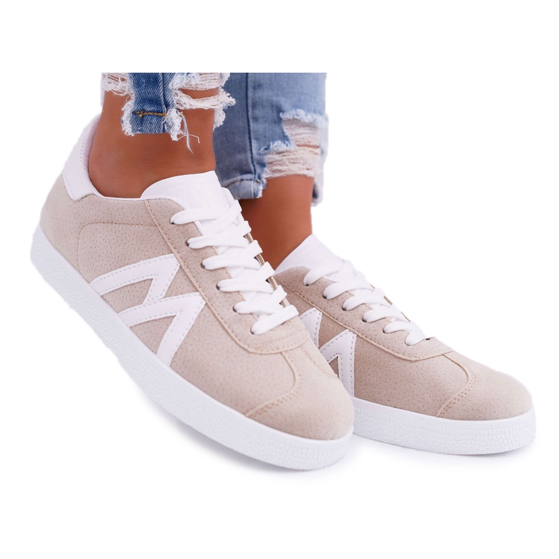 Chaussures Sport Femme Beige Sheia