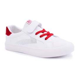 Baskets Enfant Big Star Avec Velcro Blanc DD374106 ['blanc']
