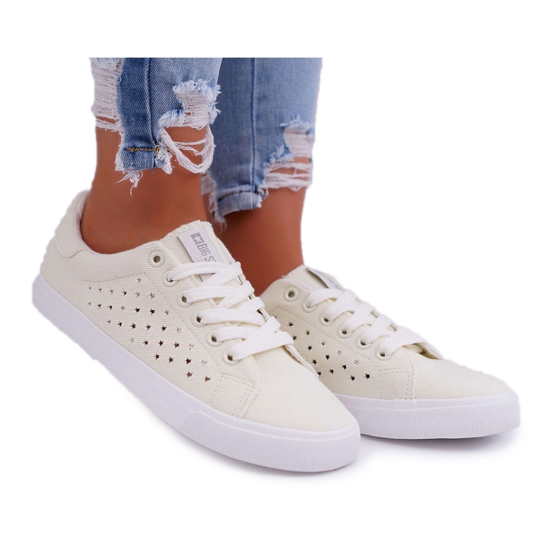 Baskets Femme Big Star Jaune DD274048