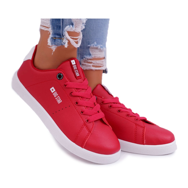 Baskets Femme Big Star Rouge DD274220 Baskets Femme Big Star Rouge DD274220