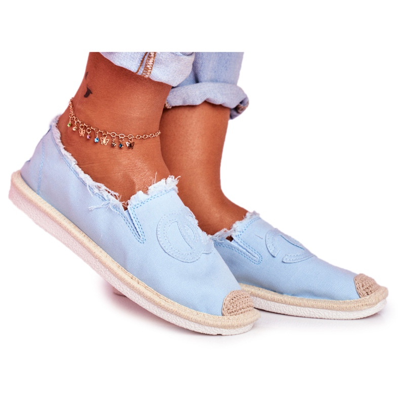 PS1 Espadrilles Femme Flaure Bleues
