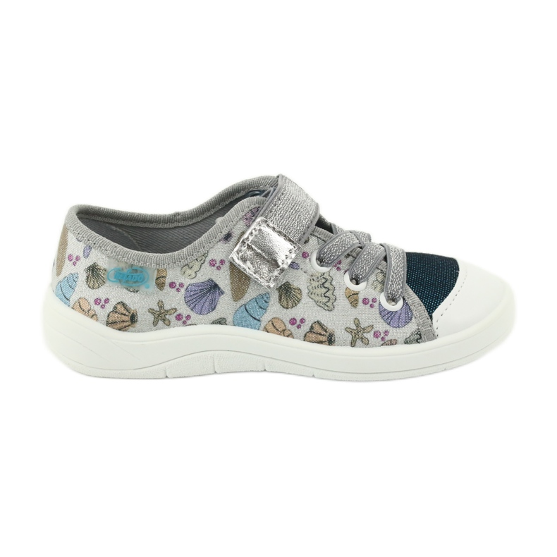 Chaussures enfant Befado 251X145 gris multicolore vert