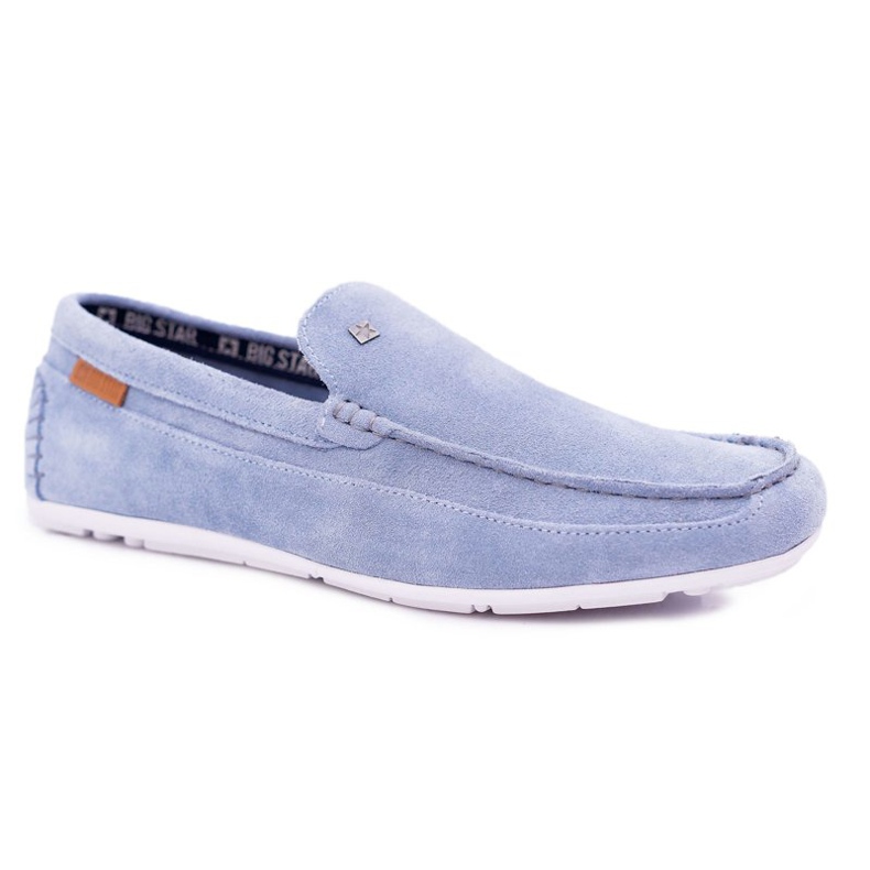 Mocassins Homme Big Star Bleu DD174421