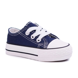 FRROCK Baskets Classiques Enfant Filemon Bleu Marine