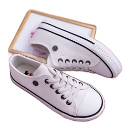 EVE Baskets Enfant Blanc Justika blanche