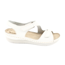 Inblu chaussures pour femmes sandales 158D113 blanc