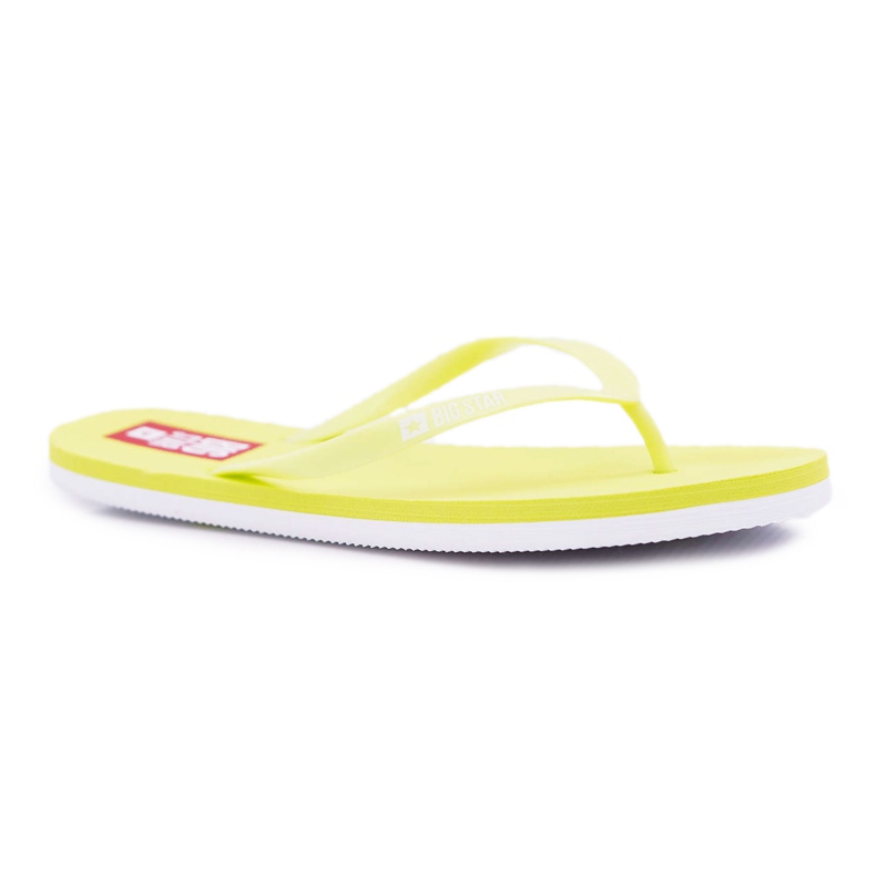Pantoufles Femme Tongs Big Star Neon Lime AA274A129 vert Pantoufles Femme Tongs Big Star Neon Lime AA274A129 vert