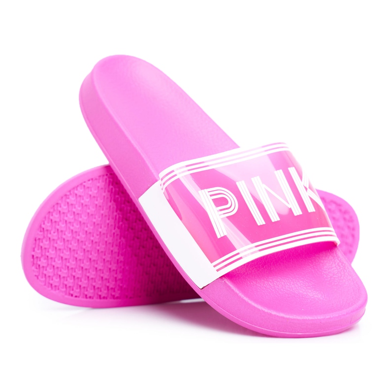 Pantoufles Vrita roses pour femmes