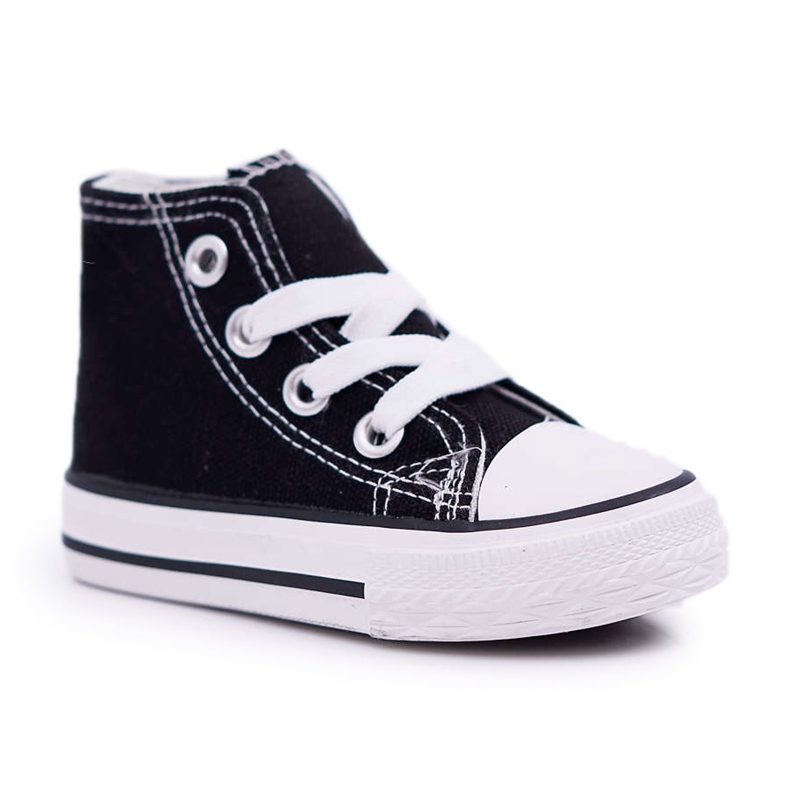 FRROCK Baskets classiques noires Filemon pour enfants le noir