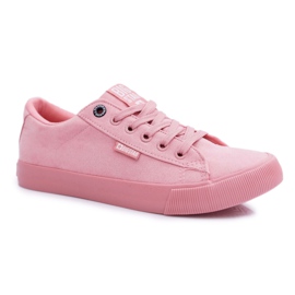 Baskets Femme Big Star Suede Rose EE274047