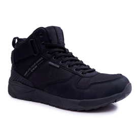 Chaussures de sport pour hommes Big Star High Outdoor Noir EE174461