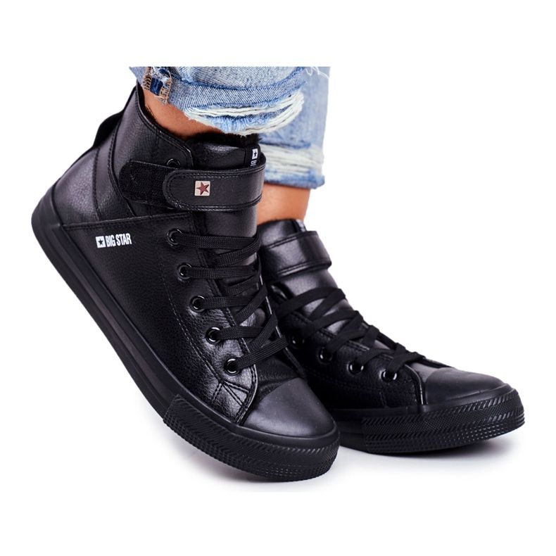 Baskets Femme Big Star Warm Noir V274542FW le noir