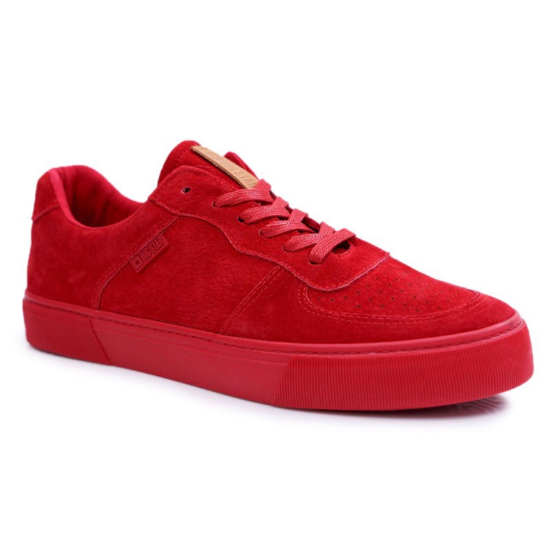 Baskets Basses Homme Big Star Suede Rouge EE174364 Baskets Basses Homme Big Star Suede Rouge EE174364