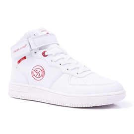 Baskets Femme Cross Jeans High Blanc EE2R4145C