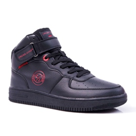 Baskets Femme Cross Jeans High Noir EE2R4147C