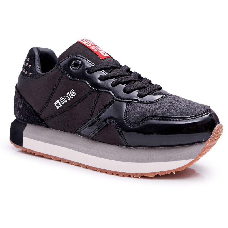 Chaussures de sport pour femmes Big Star Noir EE274721 le noir