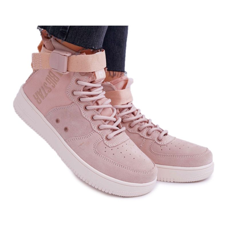 Baskets Femme Rose Big Star EE274658