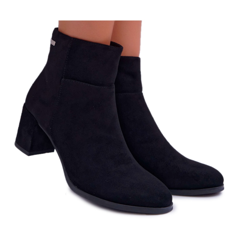 Bottes Pour Femmes À Talons Hauts Sergio Leone Noir BT522 le noir