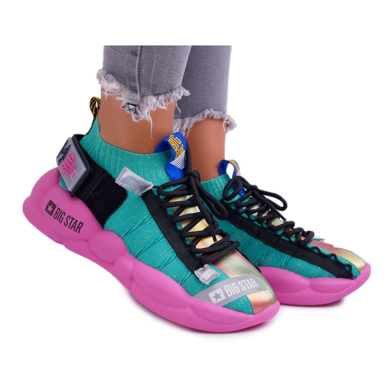 Chaussures de sport pour femmes Big Star de Daniel Lopez FF274419 multicolore Chaussures de sport pour femmes Big Star de Daniel Lopez FF274419 multicolore