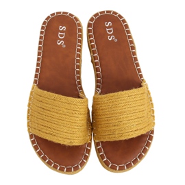 Espadrilles miel 7970-PL Jaune