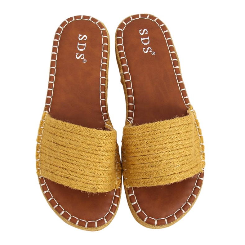 Espadrilles miel 7970-PL Jaune