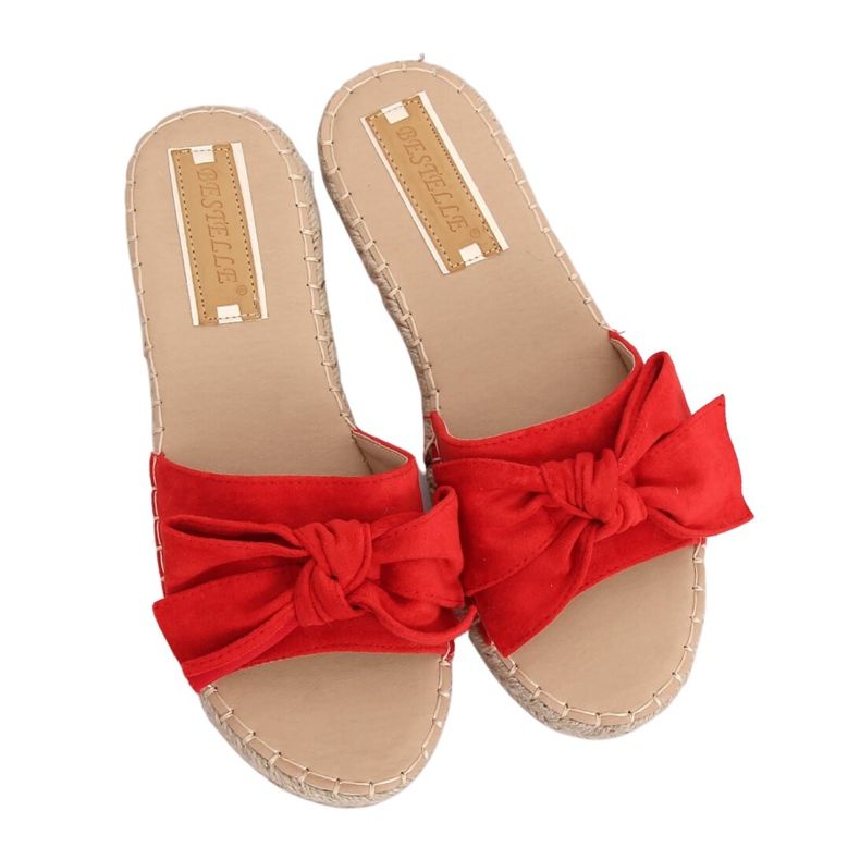 Rouge Espadrilles rouge A648-ESP-1 Rouge