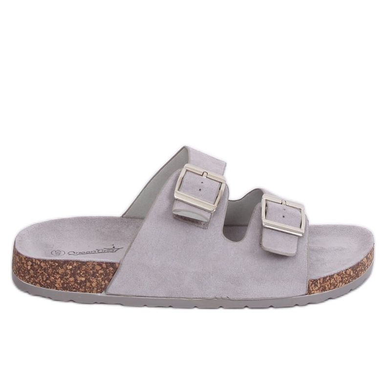 Chaussons scholki gris BL3100-SF Gris