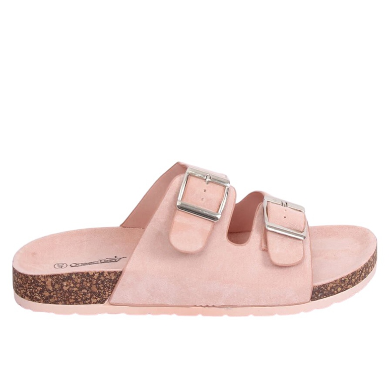 Chaussons scholki roses BL3100-SF Rose