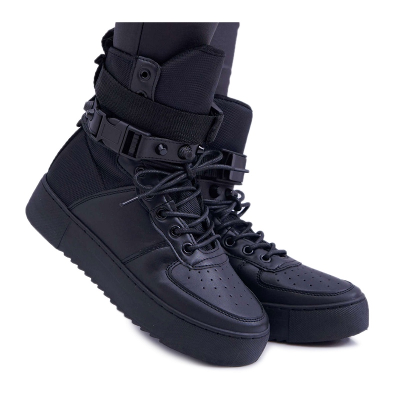 Chaussures de sport pour femmes Ceintures Quake noires le noir