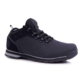 Chaussures de trekking pour hommes Big Star Noir EE174444 le noir