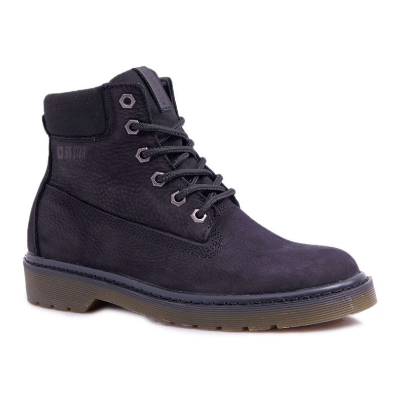 Bottes Femme Trappeurs Big Star Noir EE274014 le noir Bottes Femme Trappeurs Big Star Noir EE274014 le noir